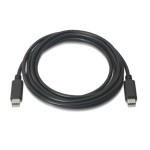 Cablu de Date/Încărcare cu USB Aisens A107-0058 Negru 3 m