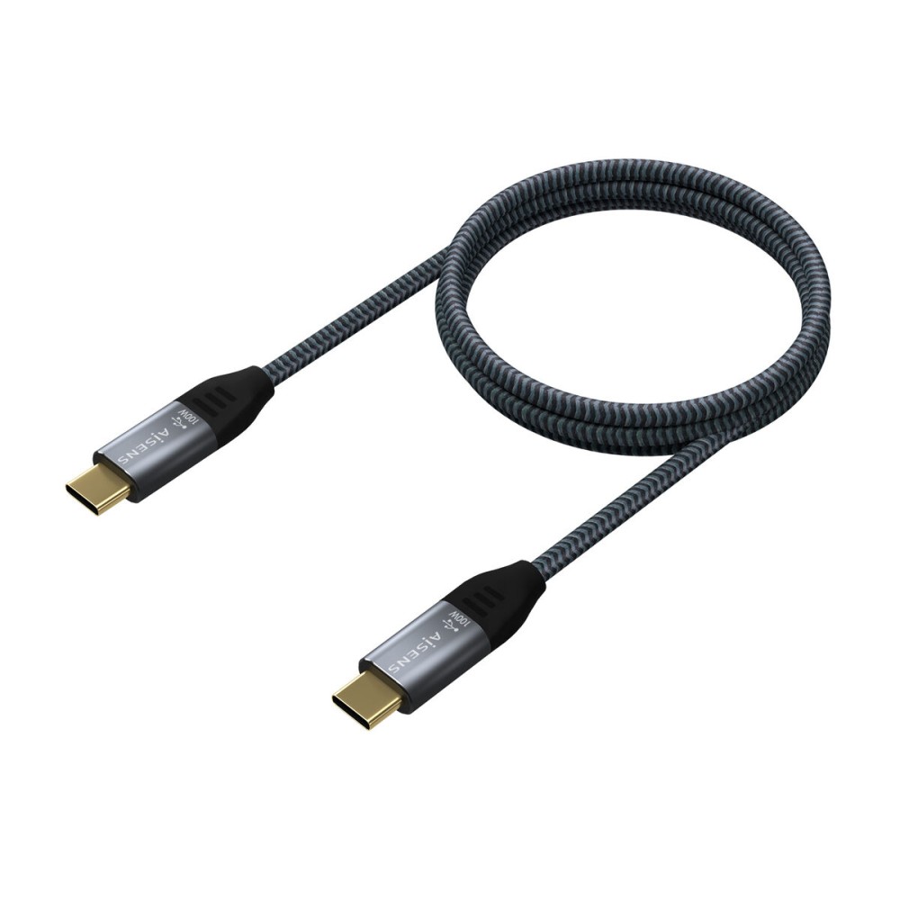 Cablu USB-C Aisens A107-0629 Gri 2 m