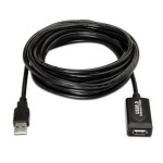Cablu USB 2.0 Aisens A101-0019 Negru 10 m