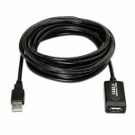 Cablu USB 2.0 Aisens A101-0019 Negru 10 m