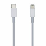 Cablu USB-C la Lightning Aisens A102-0442 Alb 1 m