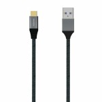 Cablu USB A la USB-C Aisens A107-0633 Gri 2 m
