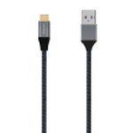 Cablu USB-C Aisens A107-0631 Gri 1 m