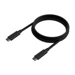 Cablu USB-C Aisens A107-0705 Negru 3 m