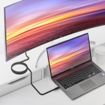 Cablu USB-C Aisens A107-0705 Negru 3 m