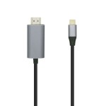 Cablu USB-C la HDMI Aisens A109-0393 Negru 1,8 m 4K Ultra HD
