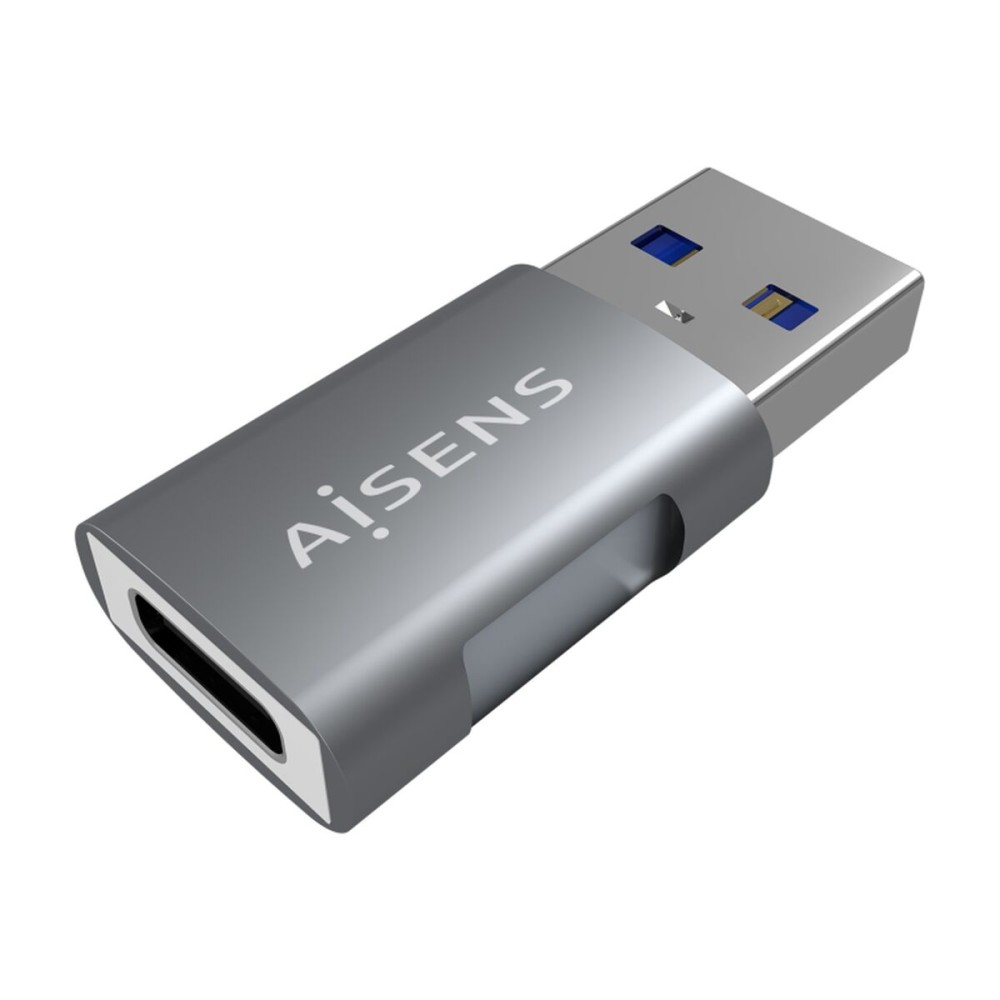 Adaptor USB la USB-C Aisens A108-0655 Gri