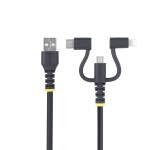 Cablu USB Startech RLTCUB1MBK Negru 1 m
