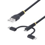 Cablu USB Startech RLTCUB1MBK Negru 1 m