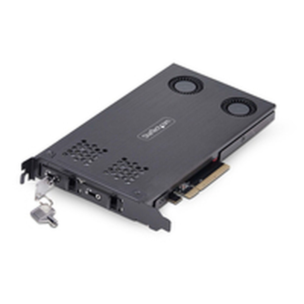 Adaptor pentru Hard Disk Startech 2M2-REMOVABLE-PCIE Negru