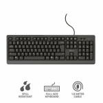 Tastatură Trust 23982 Negru Spaniolă QWERTY