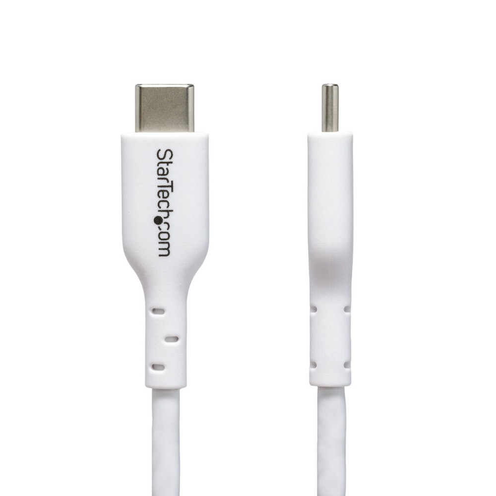 Cablu USB-C Startech USB2CC1MNCWHE Alb 1 m