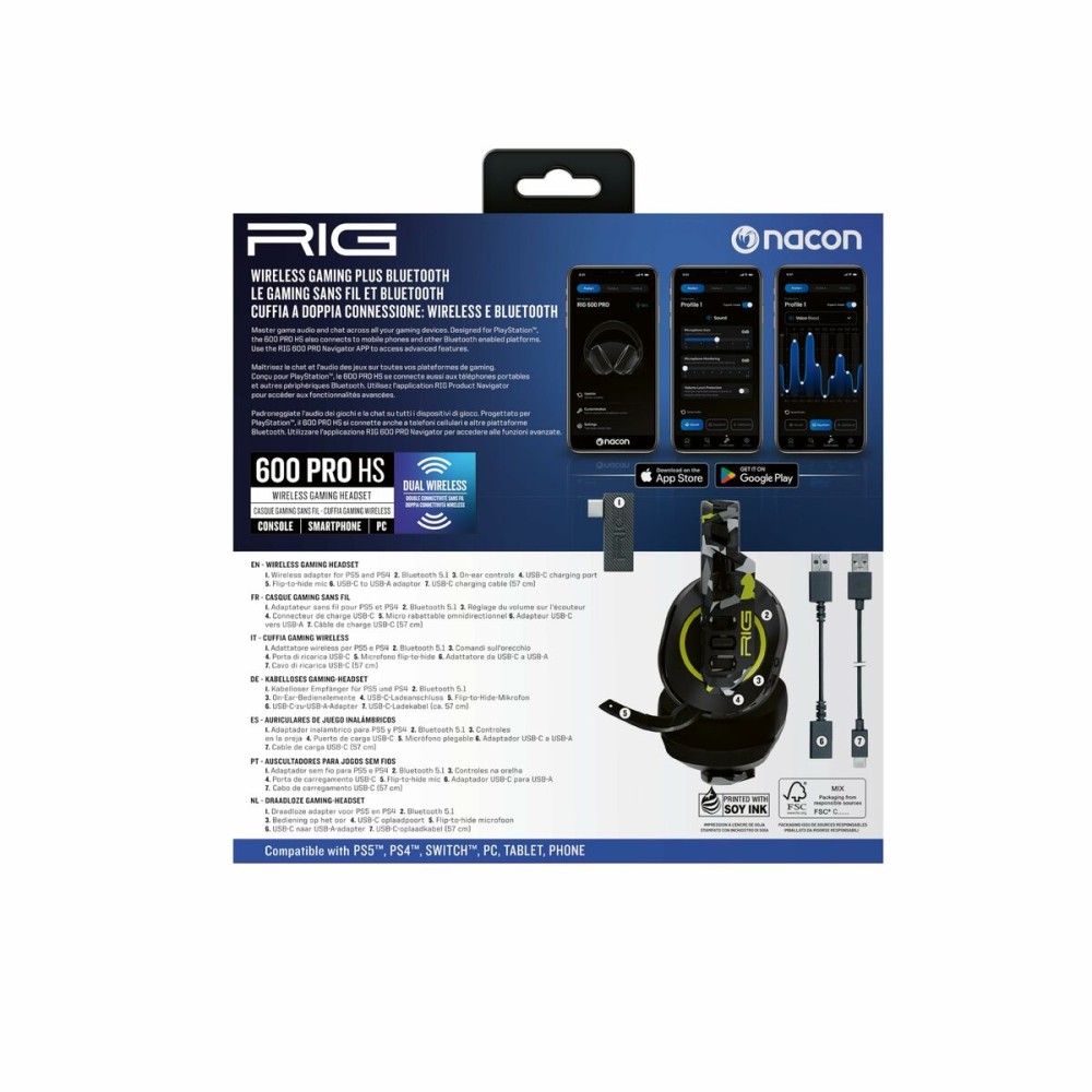 Căști Nacon RIG600PROHSACID