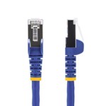 Cablu USB Startech NLBL-1M-CAT8-PATCH Albastru 1 m