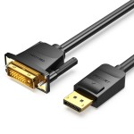 Adaptor DisplayPort la DVI Vention HAFBF Negru 2 m