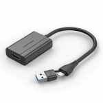 Adaptor USB-C la HDMI Vention 0CABL 15 cm