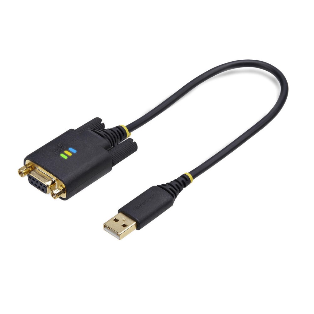 Cablu USB Startech 1P1FFCN-USB-SERIAL Negru 30 cm