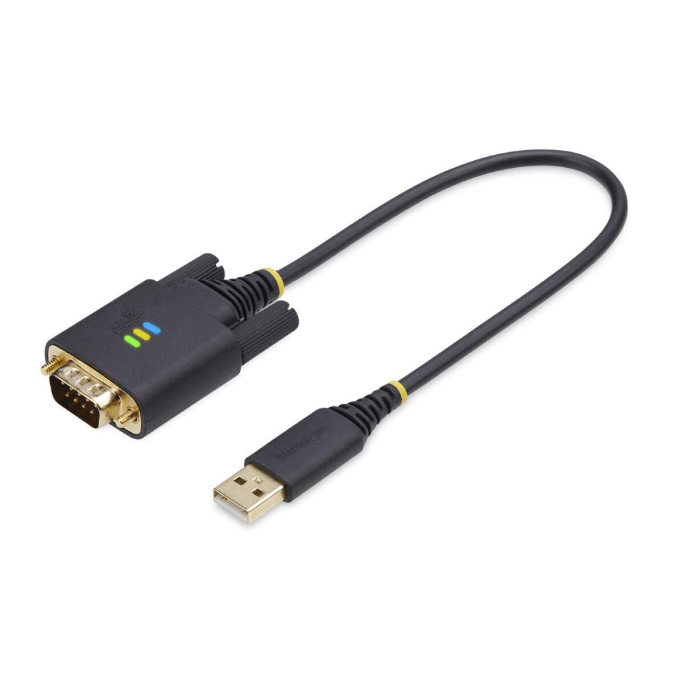 Cablu USB Startech 1P1FFC-USB-SERIAL Negru 30 cm