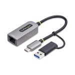 Cablu USB Startech U2GA-USB-C-ETHERNET Gri