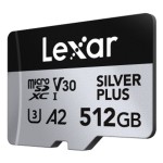 Card de Memorie Micro SD cu Adaptor Lexar LMSSIPL512G-BNANG 512 GB