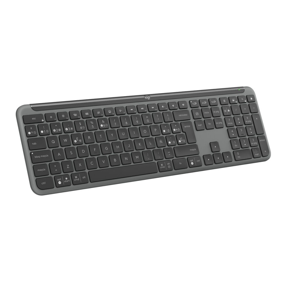 Tastatură Fără Fir Logitech 920-012455 Grafit QWERTY
