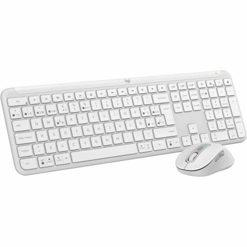 Tastatură și Mouse Logitech 920-012596 Alb Spaniolă QWERTY