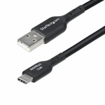 Cablu USB Startech USB2AC4MBKE Negru
