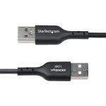 Cablu USB Startech USB2AC1MNC Negru 1 m