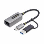 Cablu USB Startech C21GA-USB-ETHERNET Gri