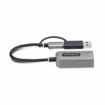 Cablu USB Startech C21GA-USB-ETHERNET Gri