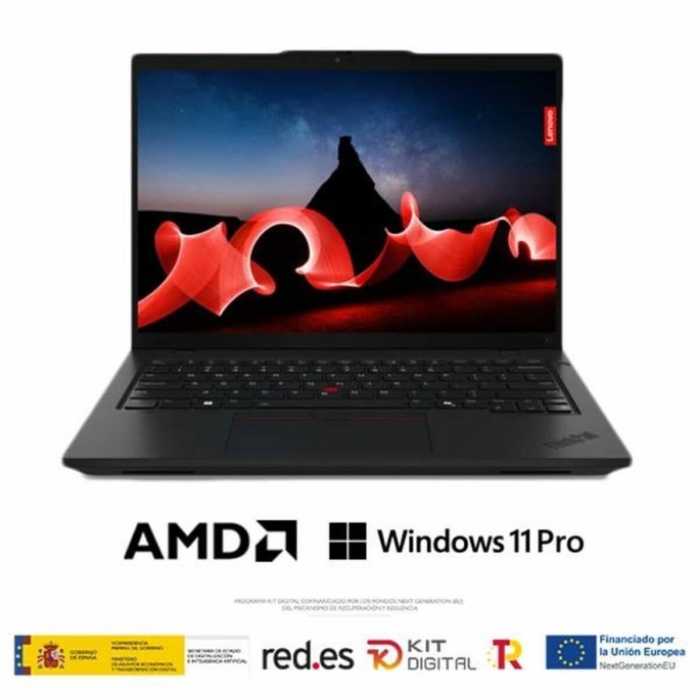 Laptop Lenovo 21L5002GSP 14" amd ryzen 5 7535U 16 GB RAM 512 GB SSD Qwerty Spaniolă