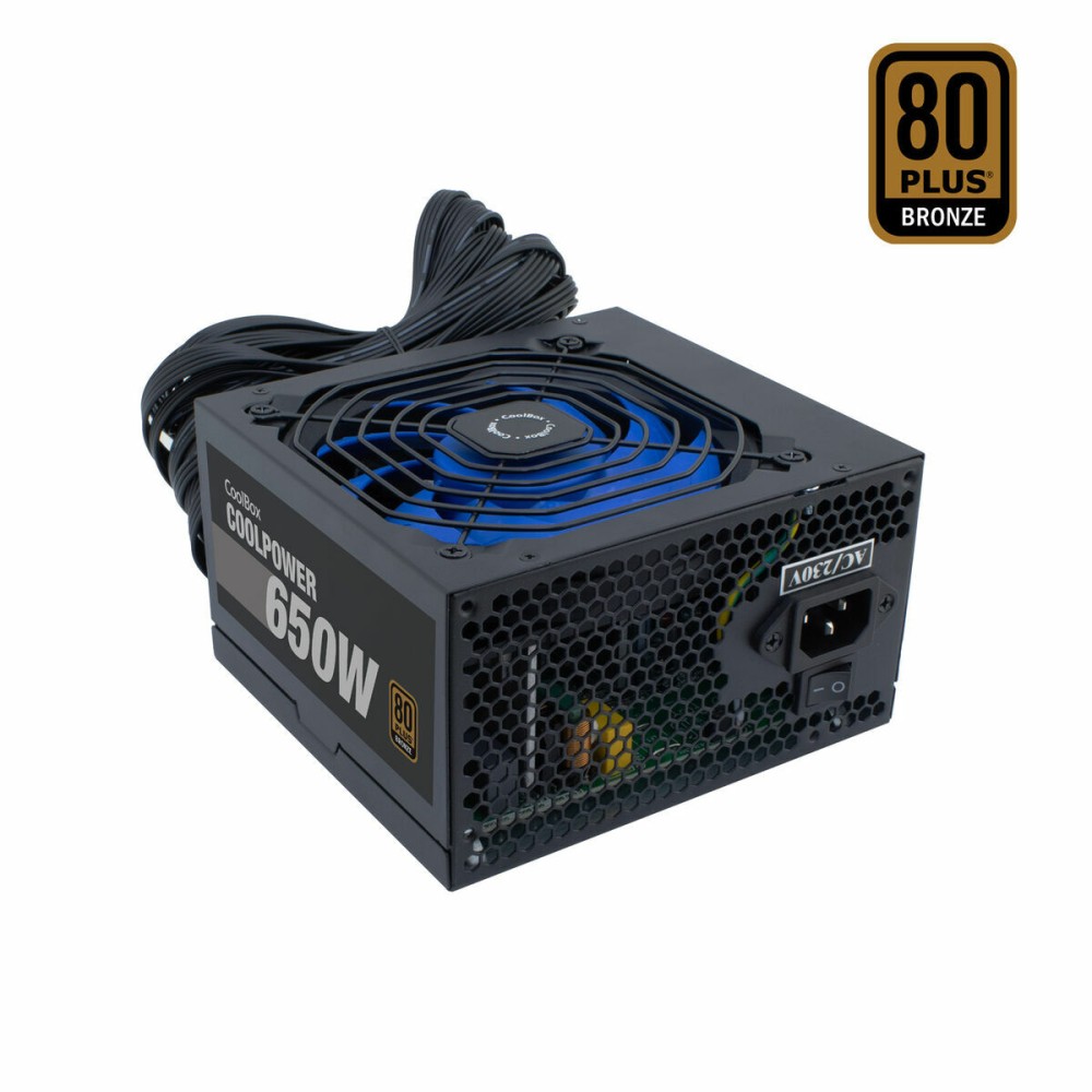 Sursă de Alimentare CoolBox COO-FACPO-650 ATX 650 W 80 Plus Bronze