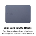 Hard disk Extern Toshiba HDTX240EK3CA Negru 4 TB HDD Scoică Magnetic