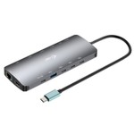 Hub USB i-Tec C31NANOTRIPLED140 Gri