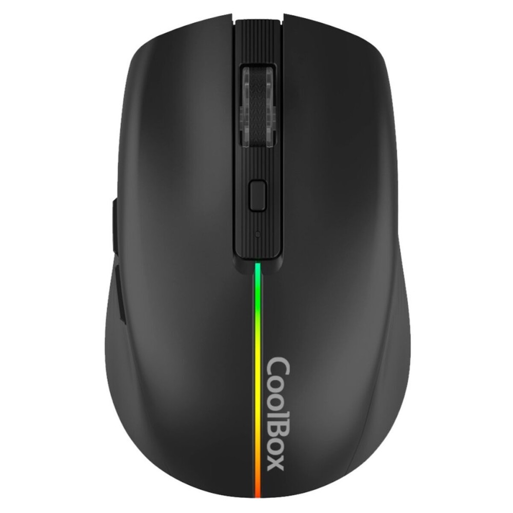 Mouse Fără Fir CoolBox COO-MOU-W01-B Negru 1600 dpi