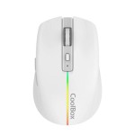 Mouse Fără Fir CoolBox COO-MOU-W01-W Alb 1600 dpi