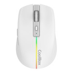 Mouse Fără Fir CoolBox COO-MOU-W01-W Alb 1600 dpi