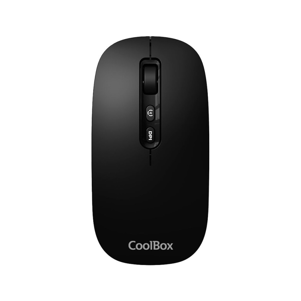 Mouse Fără Fir CoolBox COO-MOU-W02-B Negru 1600 dpi