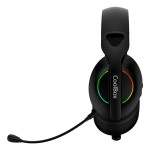 Căști cu Microfon Gaming CoolBox COO-AUM-WB01-B Negru