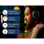 Căști cu Microfon Gaming CoolBox COO-AUM-WB01-B Negru