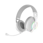 Căști cu Microfon Gaming CoolBox COO-AUM-WB01-W Alb