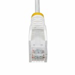 Conector RJ45 Categoria 6 FTP Startech N6PAT200CMWHS Alb 2 m