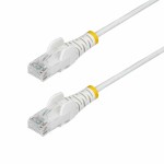 Conector RJ45 Categoria 6 FTP Startech N6PAT300CMWHS Alb 3 m