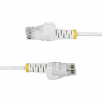 Conector RJ45 Categoria 6 FTP Startech N6PAT15MWHS Alb 15 m