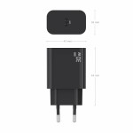 Încărcător de Perete Aisens GAN 30W 1XUSB-C PD3.0 CHAR Negru 33 W 50 W