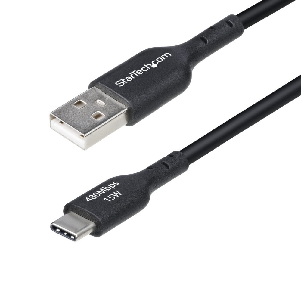 Cablu USB Startech USB2AC15CMBK Negru