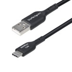 Cablu USB Startech USB2AC15CMBK Negru