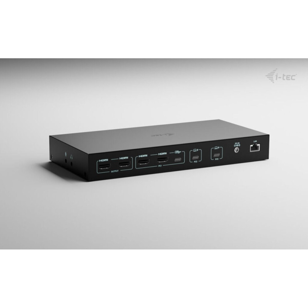 Hub USB i-Tec C31KVMDOCKPDPRO Negru