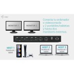 Hub USB i-Tec C31KVMDOCKPDPRO Negru