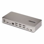 Hub USB Startech 150UE-USB4DOCKTRIPLE Gri